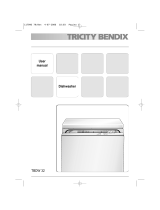 Tricity Bendix Dishwasher TBDW 32 User manual
