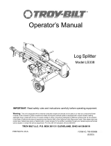 Troybilt LS338 User manual
