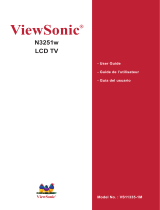 ViewSonic Flat Panel Television N3251w User manual