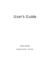 ViewSonic VS575C User manual