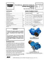 Viking MAG DRIVE AS-855M User manual