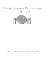 Viking Dishwasher User manual