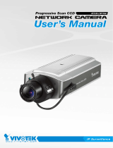 Vivotek Progressive Scan CCD PoE Network Camera User manual