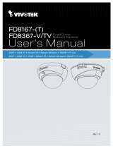 Vivotek Home Security System FD8167-(T) User manual
