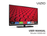 Vizio Model Vehicle E550i-A0 User manual