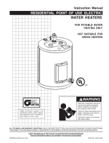 Reliance Water Heaters 184735-000 User manual