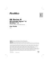 ResMed S8 Series II User manual