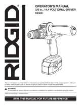 RIDGID R83001 User manual