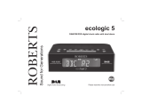 Roberts Radio ecologic 5 User manual