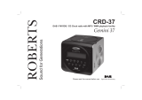 Roberts Radio CRD-37 User manual
