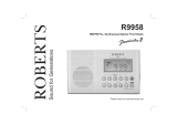 Roberts R9958 User manual