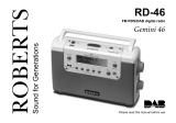 Roberts Radio Radio RD-46 User manual