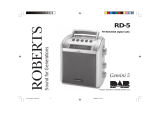 Roberts Radio Radio RD-5 User manual