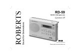 Roberts Radio Gemini RD59 User manual