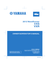 Yamaha Marine Sanitation System VXS User manual