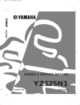 Yamaha Motorcycle YZ125N1 User manual