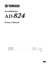 Yamaha AD824 User manual