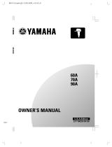 Yamaha Outboard Motor 60A User manual