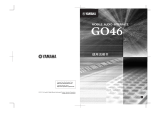 Yamaha Stereo Receiver GO46 User manual