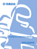 Yamaha WR45OFR User manual