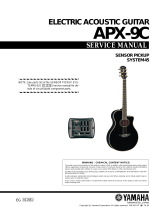 Yamaha Guitar APX-9C User manual