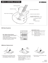 Yamaha Guitar BEX 4 User manual
