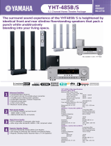 Yamaha Home Theater System YHT-485B/S User manual