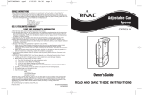 Rival Can Opener CN753-W User manual