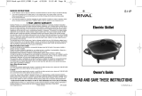 Rival Fryer S11P User manual