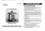 Rival Rice Cooker RCS200 User manual