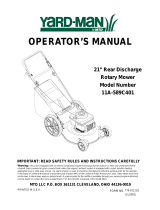 Yard-Man 11A-589C401 User manual