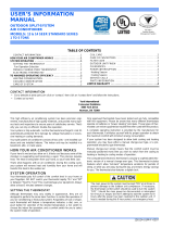 York Air Conditioner 13 User manual