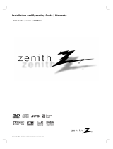 Zenith DVB412 User manual