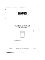 Zanussi Clothes Dryer TC 7114 W User manual