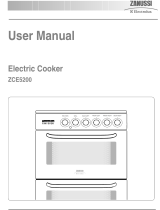 Zanussi Electric Pressure Cooker ZCE5200 User manual