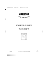 Zanussi Washer/Dryer WJD 1667 W User manual