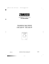 Zanussi Washer FJR 1254 W User manual