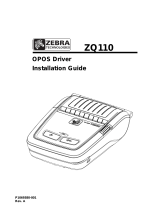 Zebra Technologies Label Maker ZQ110 User manual