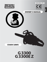 Zenoah Chainsaw G3300EZ User manual