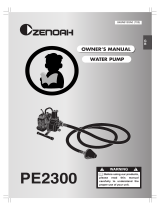 Zenoah Plumbing Product PE2300 User manual