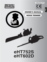 Zenoah Trimmer EHT602D User manual