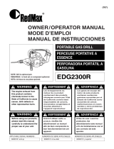 Zenoah Gas Grill EDG2300R User manual