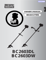 Zenoah Brush Cutter BC2603DW User manual
