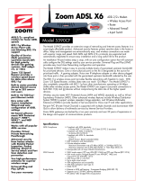Zoom Network Router 5590CF User manual