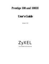 ZyXEL Communications P-100IH User manual