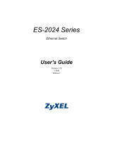 ZyXEL Communications ES-2024A User manual