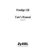 ZyXEL Communications Network Router 128 User manual
