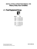 Wolf Griddle AGM72 User manual