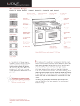 Wolf Appliance Company R484CG User manual