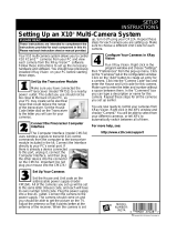 X10 Home Security System IN37A User manual